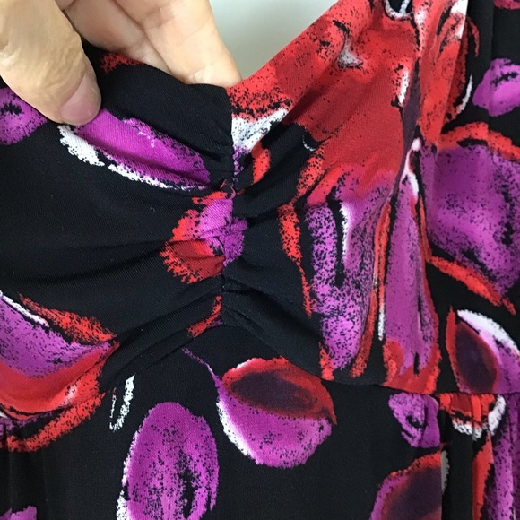 Allen B by Allen Schwartz Floral Print Maxi Dress - Picture 3 of 11